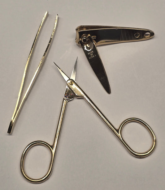 Loox Trioul Esential Set De Ingrijire Personala Pentru Manichiura - Auriu