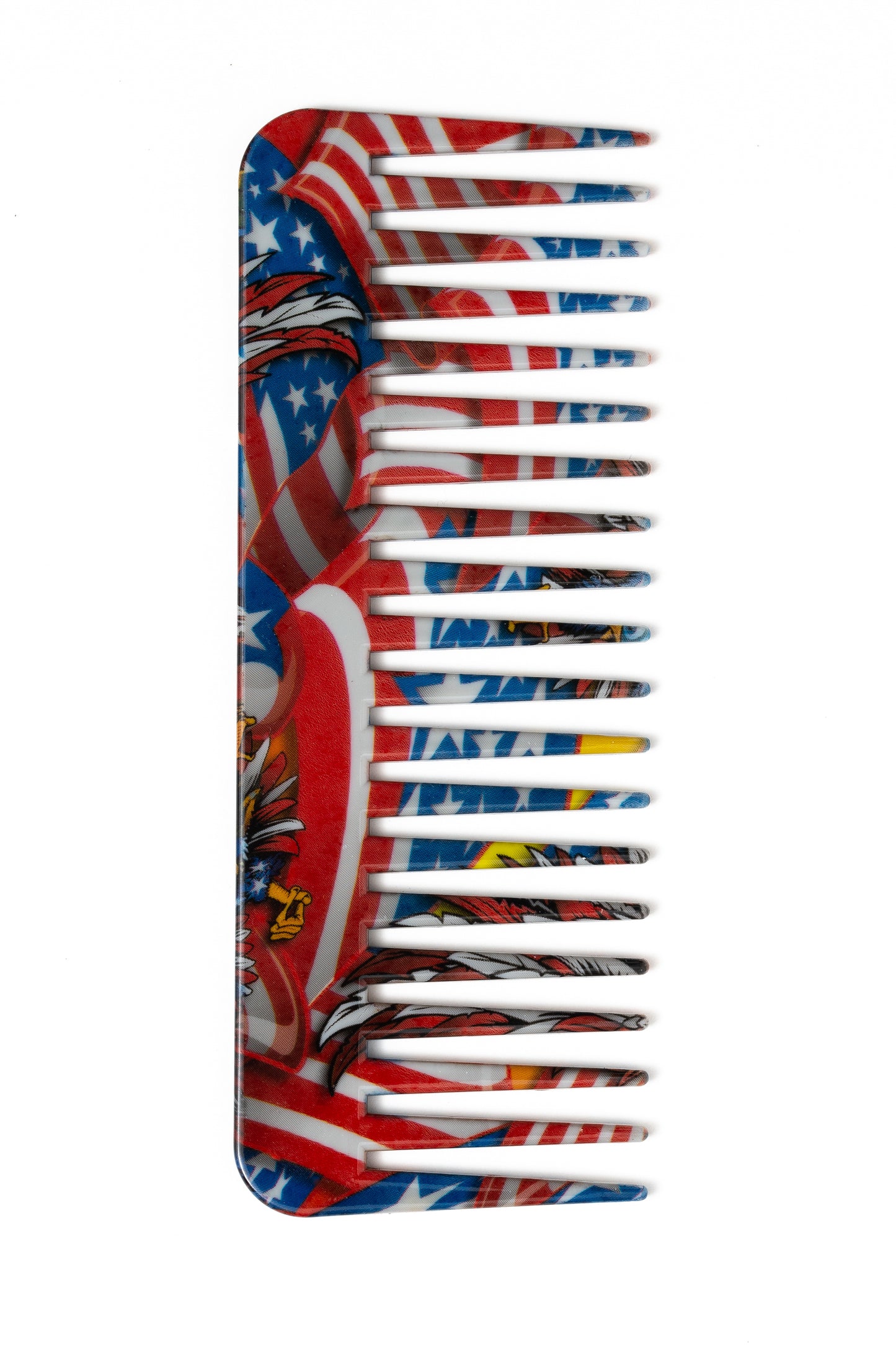 24K Pieptane Cu Dinti Lati Pentru Descurcare USA Flag Desing