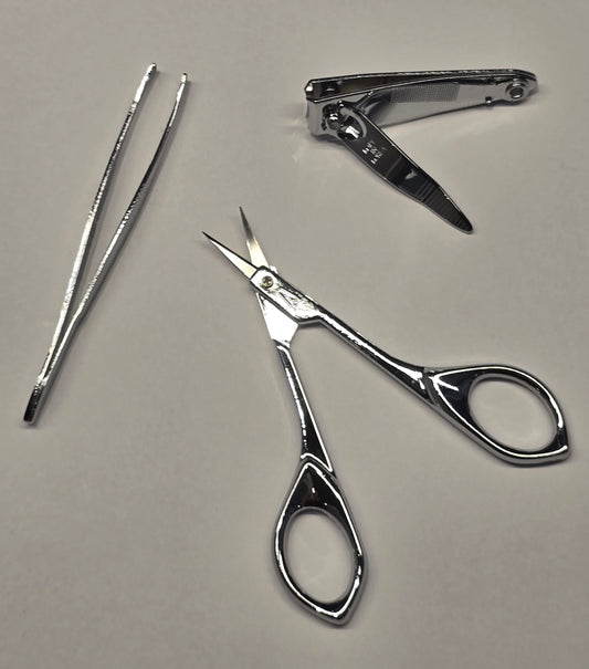 Loox Trioul Esential Set De Ingrijire Personala Pentru Manichiura - Argintiu