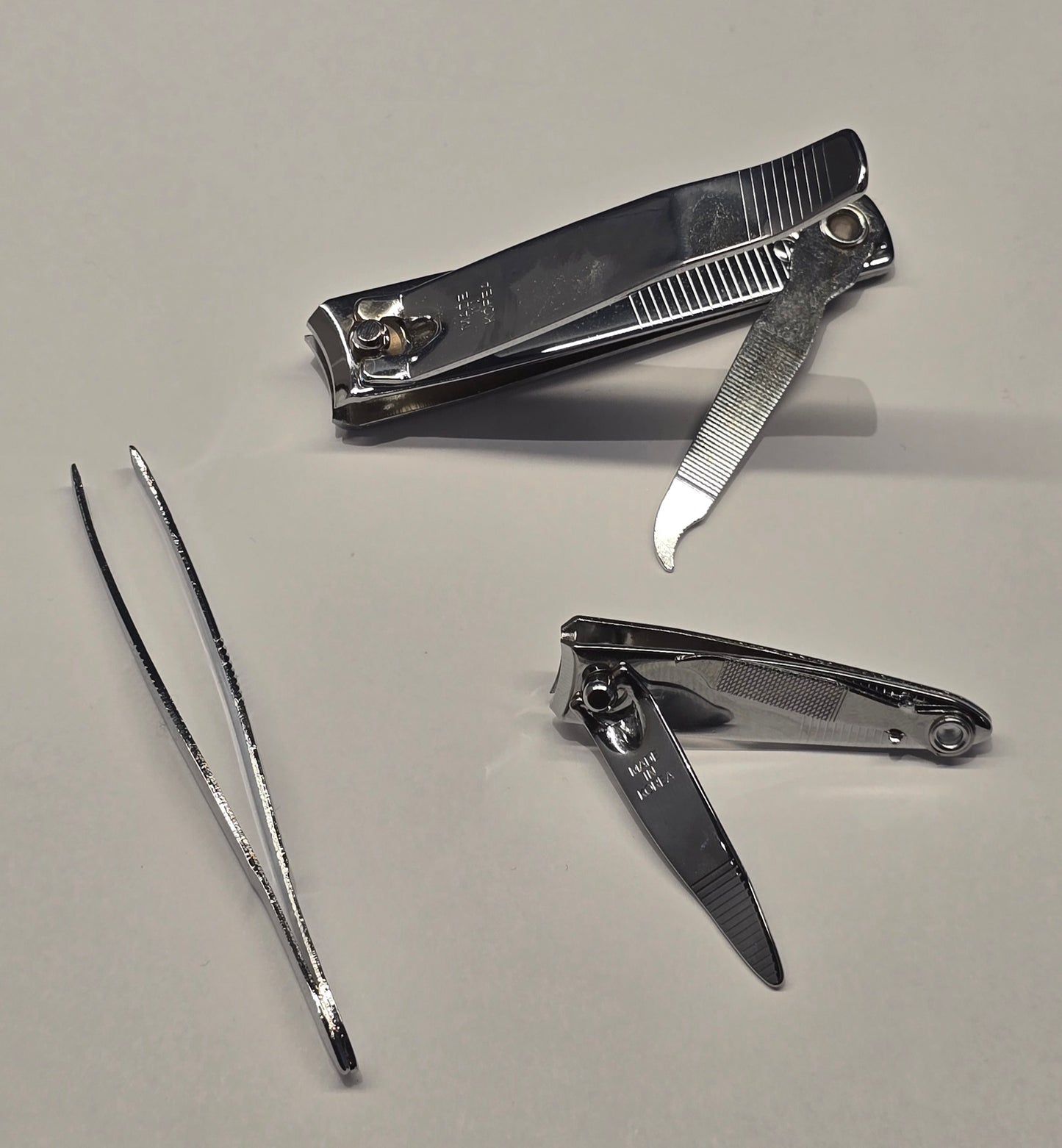 Loox Trio Set De Ingrijire Personala Pentru Pedicure - Argintiu