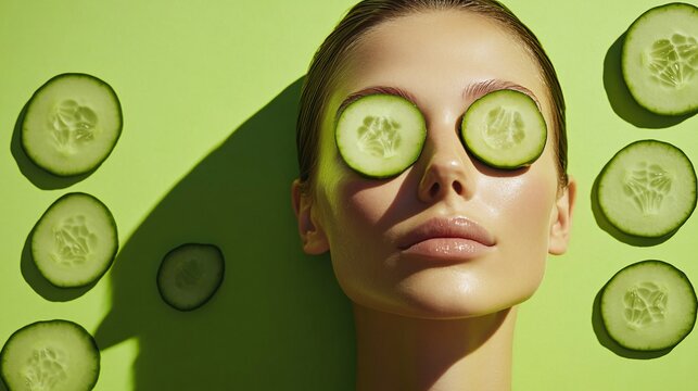 MASCA CU CASTRAVETE - Racoritoare, Calmanta, Hidratanta