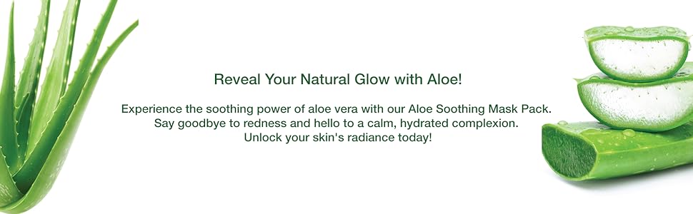 MASCA CU ALOE - Regenereaza Pigmetatia & Hidratare
