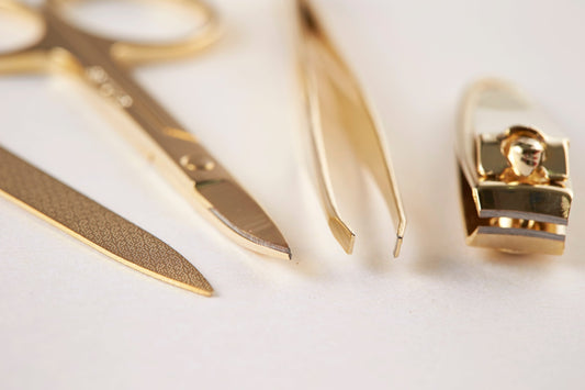 Loox Trio Set De Ingrijire Personala Pentru Pedicure - Auriu