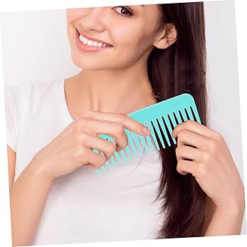 24K Pieptane Cu Dinti Lati Pentru Descurcare Verde Mint Cu Desing