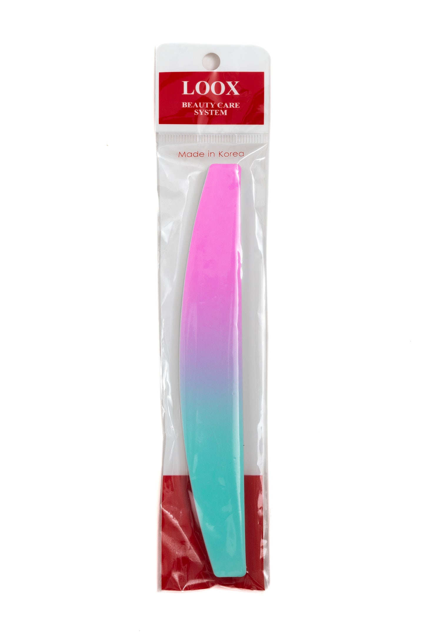 Loox ,Buffer Lustruitor Rapid Pentru Unghii in Forma De Semiluna de 7"