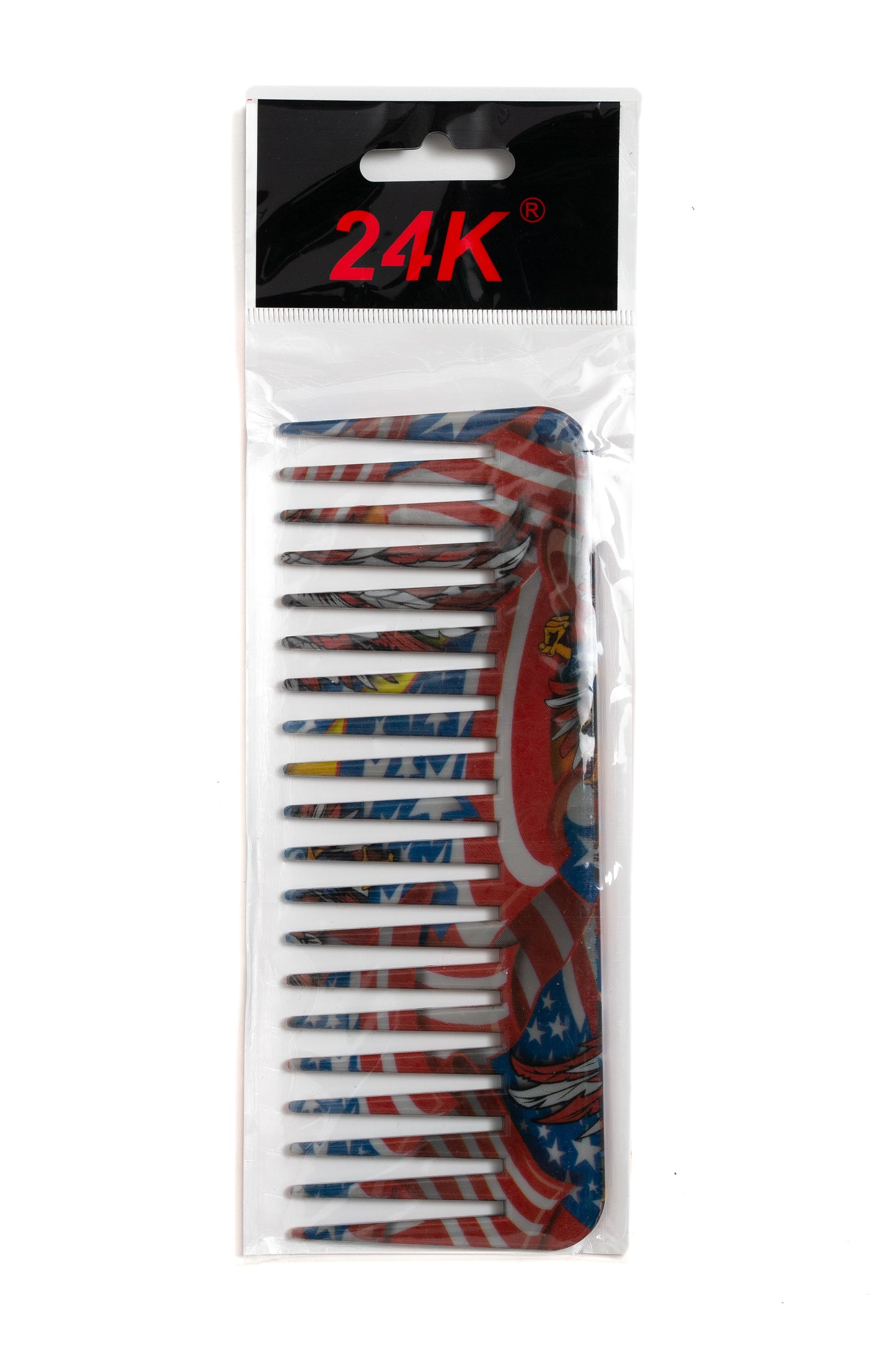 24K Pieptane Cu Dinti Lati Pentru Descurcare USA Flag Desing