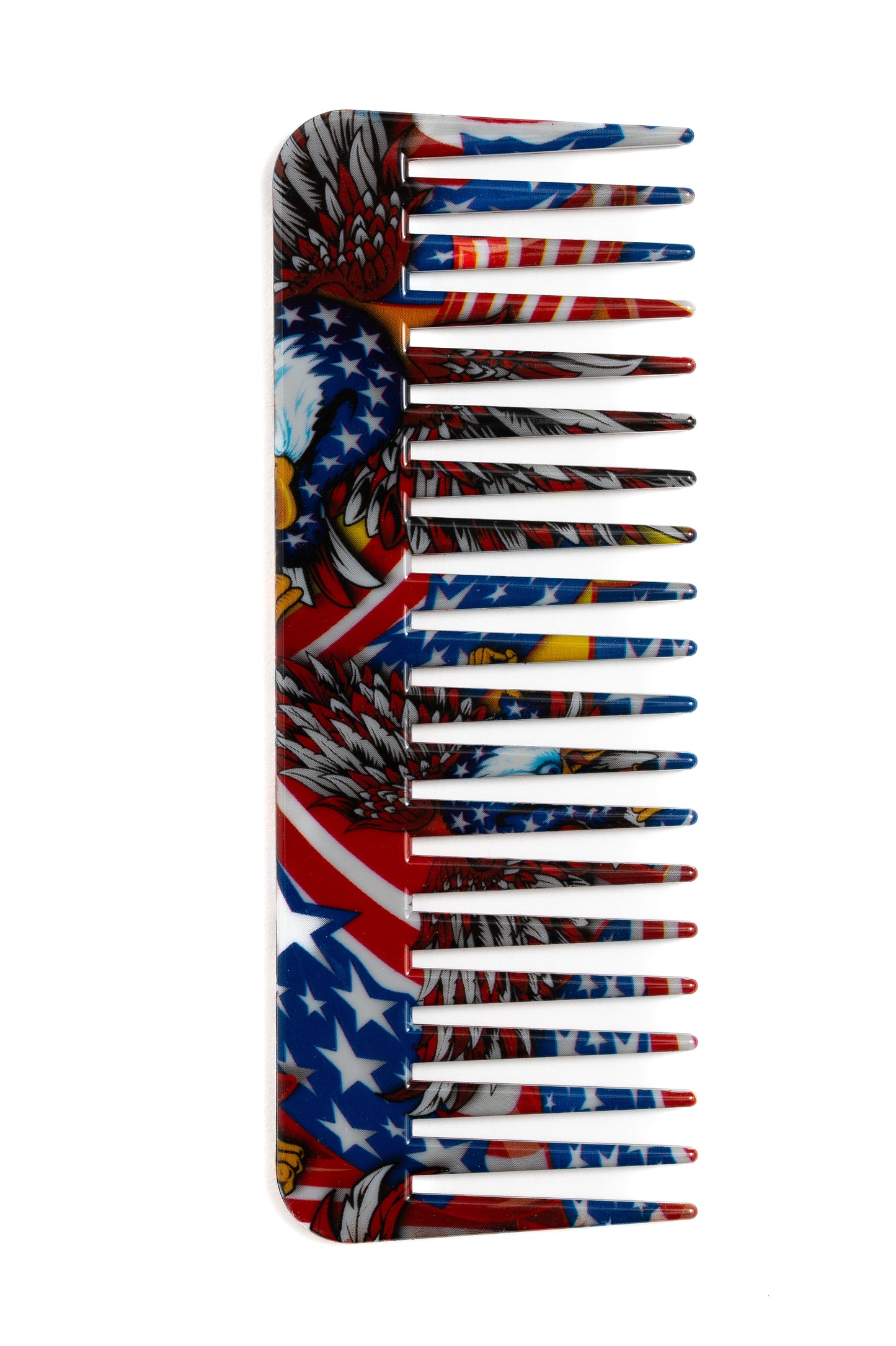 24K Pieptane Cu Dinti Lati Pentru Descurcare USA Flag Desing
