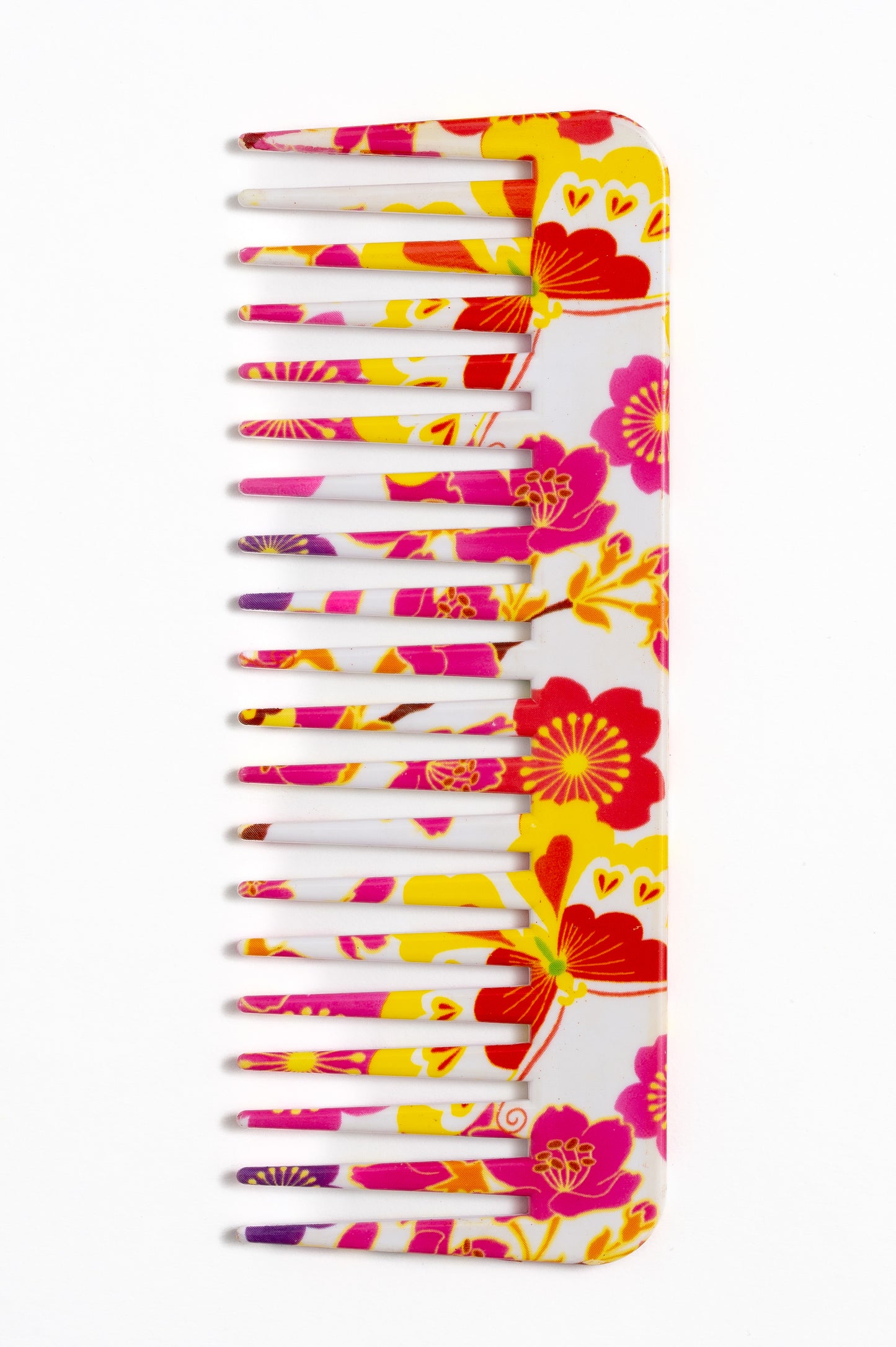 24K Pieptane Cu Dinti Lati Pentru Descurcare Portocaliu Cu Desing