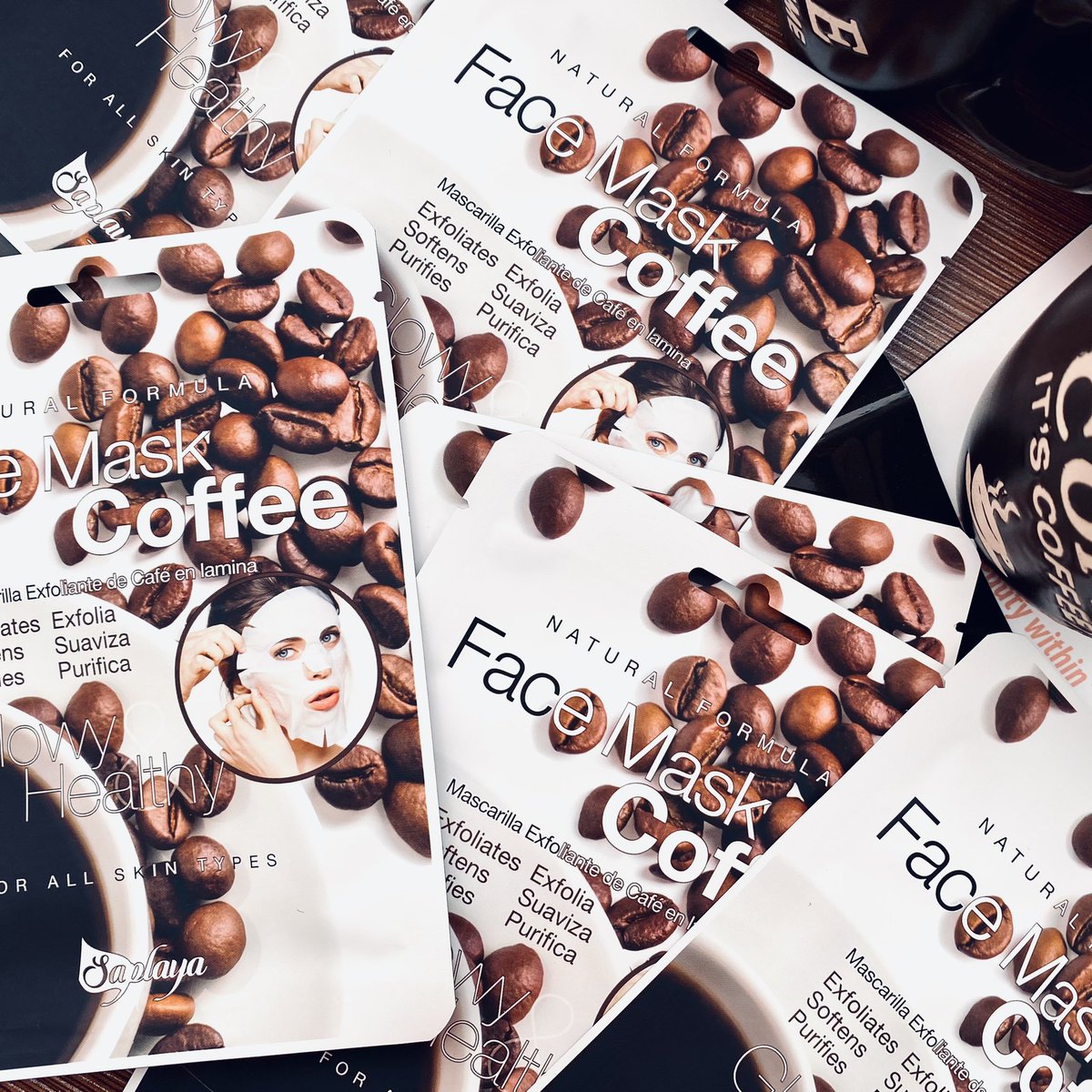 MASCA CU CAFEA - Revitalizare & Fermitate - ANTI-IMBATRANIRE