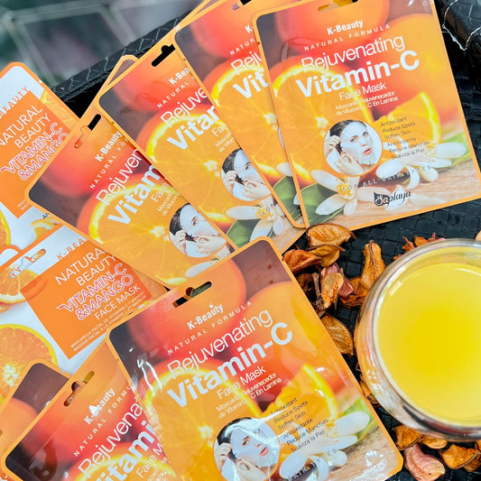 MASCA CU VITAMINA C - Revitalizare & Iluminare