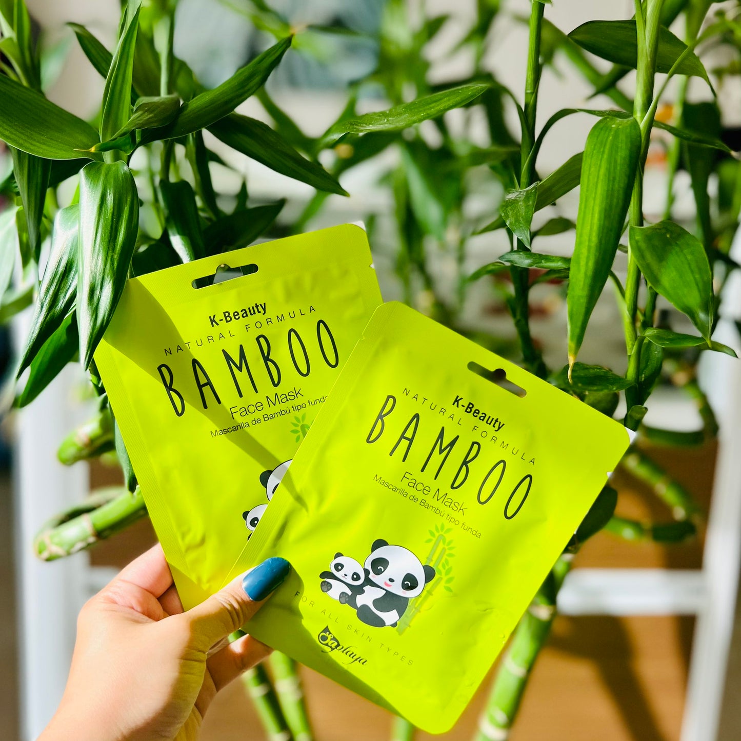 MASCA CU BAMBUS - Coreea Purifiant & Echilibrant