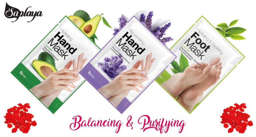 Masca Hidratanta si Calmanta Pentru Picioare Cu Ceai Verde