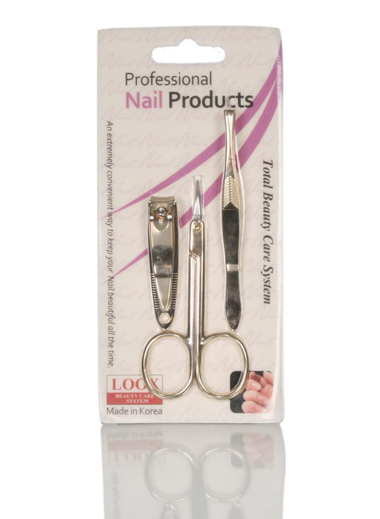 Loox Trioul Esential Set De Ingrijire Personala Pentru Manichiura - Auriu