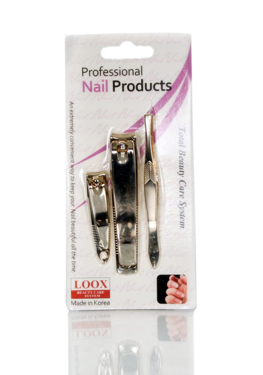 Loox Trio Set De Ingrijire Personala Pentru Pedicure - Auriu