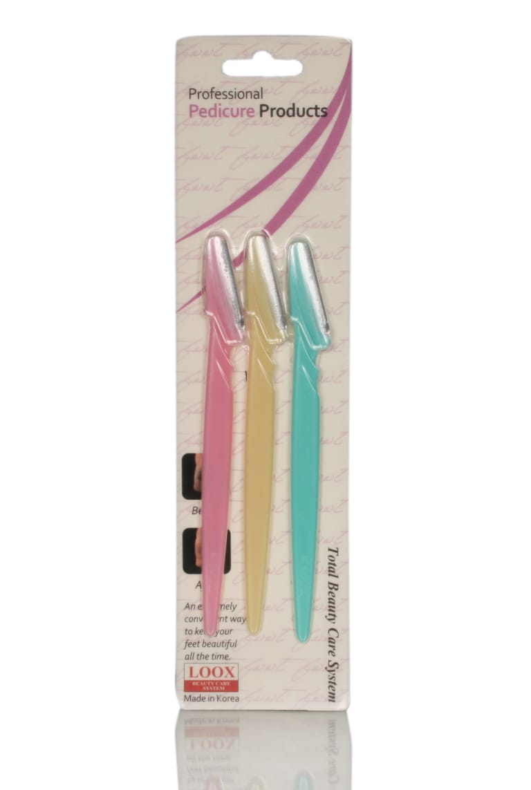 Loox Razors Modelators Pentru Sprancene & Barba - 3 Culori Drept Pentru Femei & Barbati