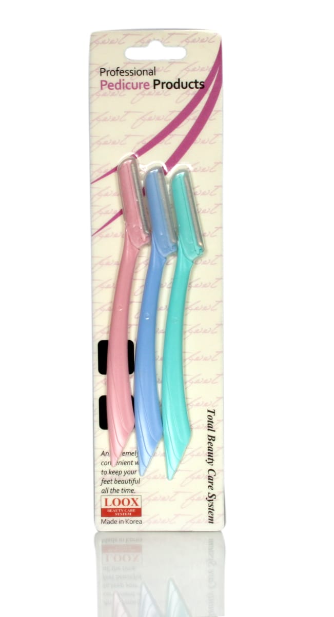 Loox Razors Modelators Pentru Sprancene & Barba - 3 Culori Curbat Pentru Femei & Barbati