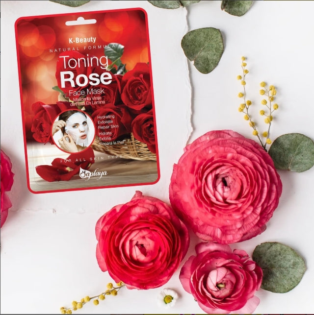 MASCA CU TRANDAFIRI - Tonifiere & Catifelare