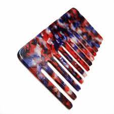 24K Pieptane Cu Dinti Lati Pentru Descurcare USA Flag Desing