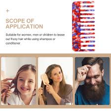 24K Pieptane Cu Dinti Lati Pentru Descurcare USA Flag Desing