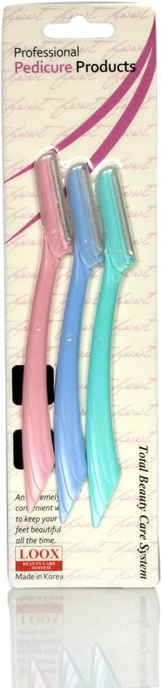 Loox Razors Modelators Pentru Sprancene & Barba - 3 Culori Curbat Pentru Femei & Barbati