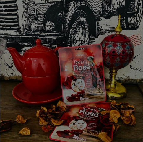 MASCA CU TRANDAFIRI - Tonifiere & Catifelare